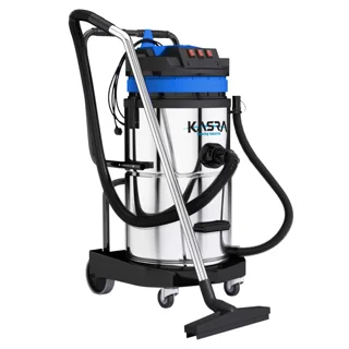 جاروبرقی صنعتی سه موتوره آب و خاک اتوماتیک مدل پاندا